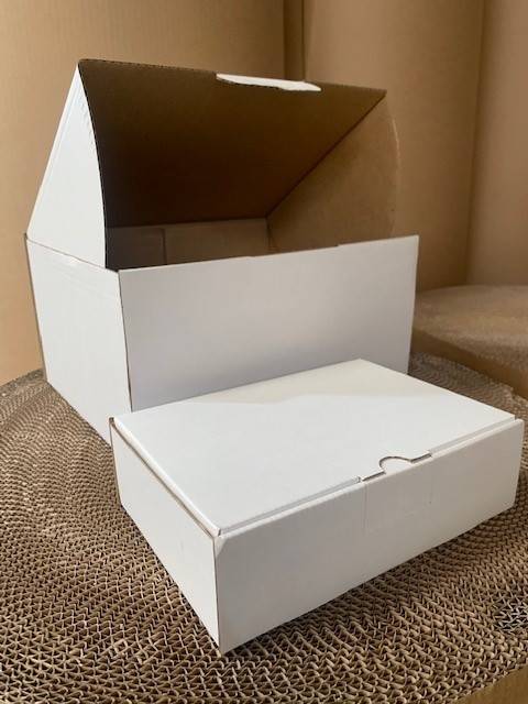 NZ White Postal Boxes - CDCFSW - 385x260x70mm