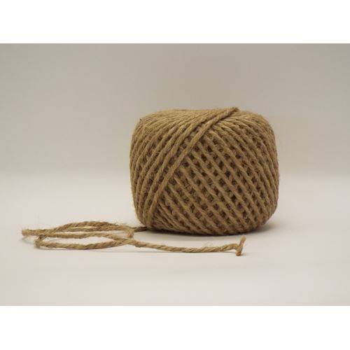 TWINE 4MM X 100m - NATURAL BROWN