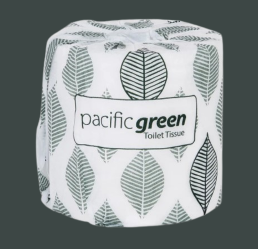 Pacific Green Recycled Roll Toilet Tissue 2-Ply