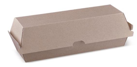Detpak - Endura HOT DOG clam 210x70x77mm (400/ctn)