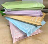 Pastel Coloured Recycled Courier Mailers - A4 250x325mm