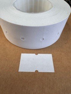 Saito Labels for UNIVERSAL Gun 21x12mm Plain White 6709905