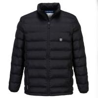 S547 - Ultrasonic Heated Tunnel Jacket Black - Large