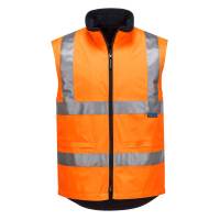 MV214 - Hi-Vis Reversible Vest Orange - Large