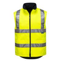MV214 - Hi-Vis Reversible Vest Yellow - Extra Large