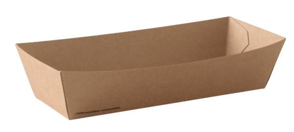 Detpak HOT DOG TRAY GO RANGE 190x70x50mm (500/ctn)  P321S0010
