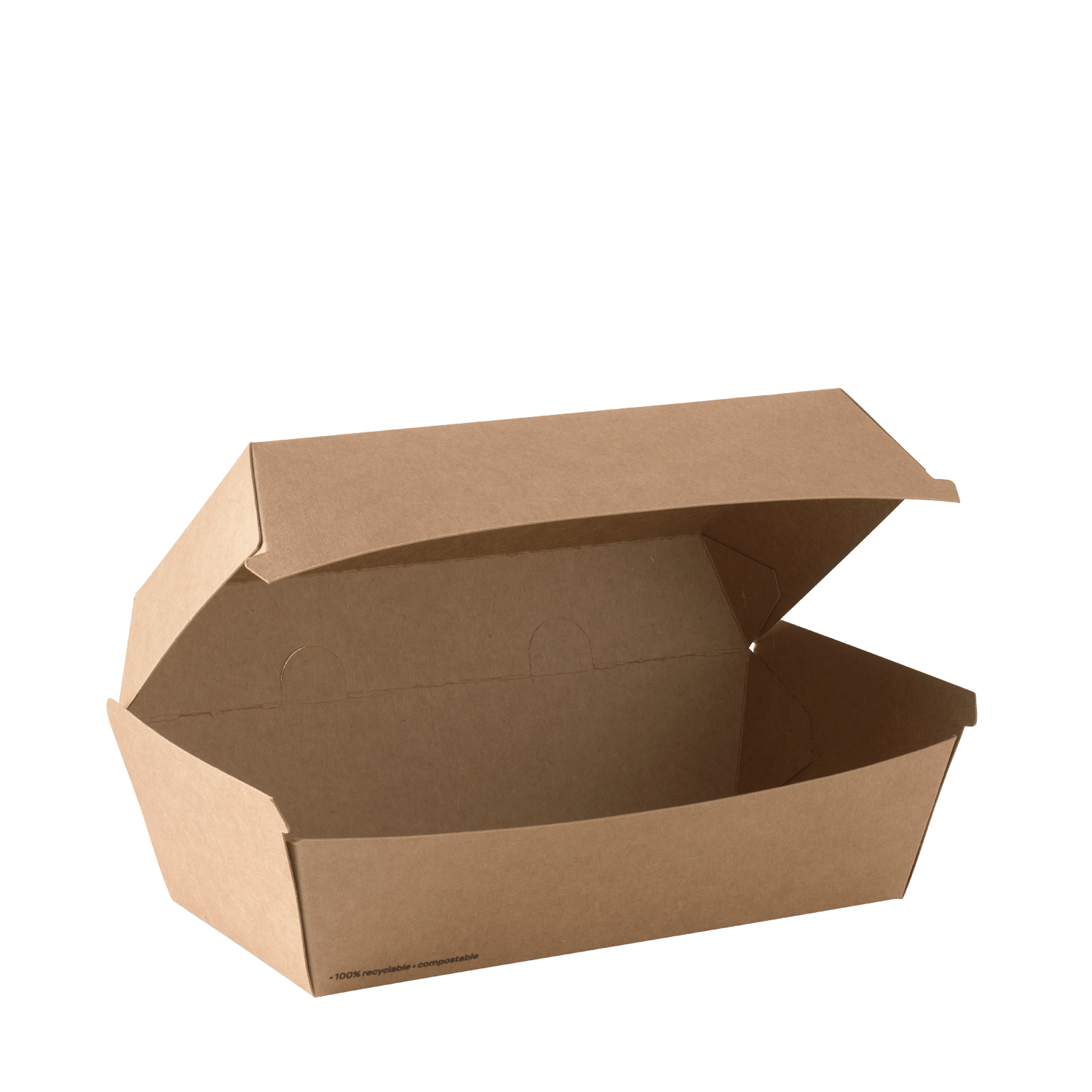 Detpak GO Large Meal Box 206x103x76mm (250/ctn) P249S0010