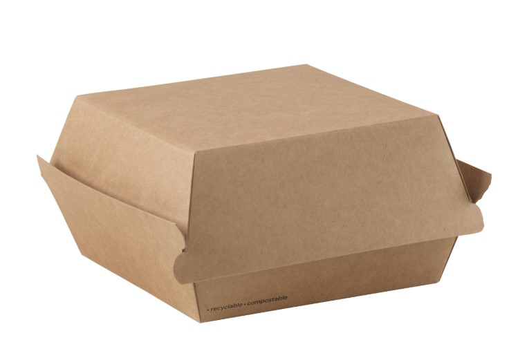 Detpak GO Burger Box 106x106x70mm (50/pkt) P616S0010