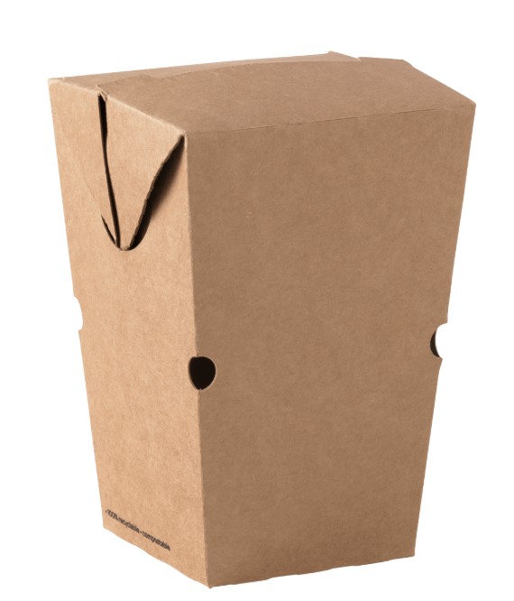Detpak GO Large Chip Carton 91x91x135mm (500/ctn) K028S0010