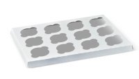 12-Cupcake Insert – Fits 12-Cupcake Window Box (Q307S0001) - 240/carton - Q122S8601