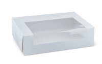 12-Cupcake Window Box – White - 360x255x100mm - 80/carton - Q307S0001