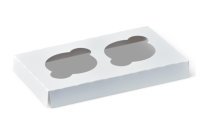 2-Cupcake Insert – Fits Long 7" Patisserie Window Box (K621S0001) - 1200/carton - Q122S8602