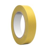 AS891 Premium Yellow Crepe Paper Masking Tape - 18mm x 50m