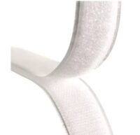 Hook and Loop Adhesive Rolls - White 25mm x 25m