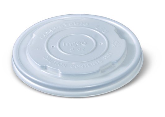 I am eco™ PLA Lid for 12/16oz Bowl - 500/carton - V375S0001
