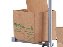 PAPERplus® PAPILLON Paper 100% Recycled 200x200mm x 280m Fanfold Paper