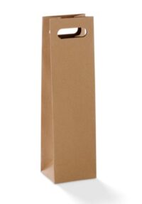 Tall Distillery Bottle Bag - Die-Cut Handle - 120x100x420mm - Indent C080S0010