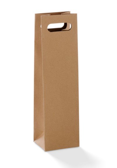 Tall Distillery Bottle Bag - Die-Cut Handle - 120x100x420mm - Indent C080S0010