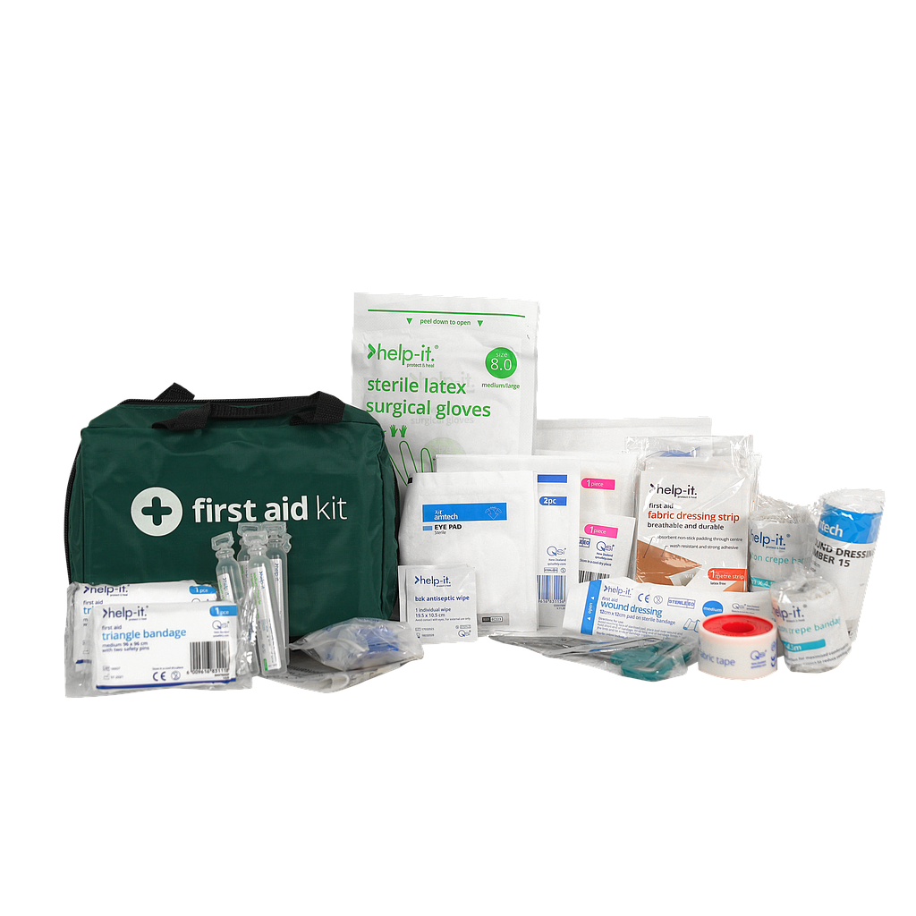 Help-it Industrial 1-5 Person First Aid Kit (FAK015) – Soft Pack