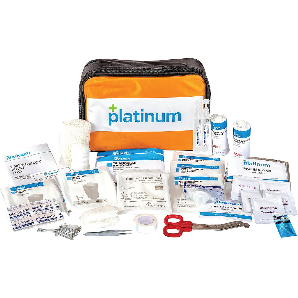 PV105 – Platinum Vehicle First Aid Advanced Drivers Kit Softpack