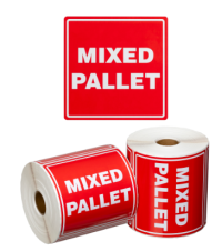 MIXED PALLET - Shipping Labels - 99x99mm (500/roll)