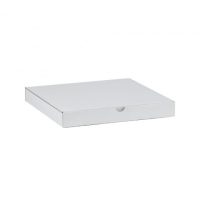 Plain Pizza Boxes  - White - Extra Large - 350x350x50mm