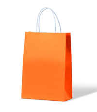 Orange "Junior" Carnival Carry Bag - 200x100x290mm - 250/carton
