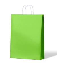 Lime "Junior" Carnival Carry Bag - 200x100x290mm - 250/carton